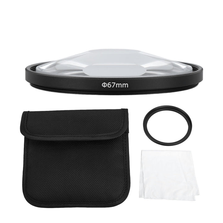 ciciglow 62 mm Spiralförmiger Halo-Effektfilter aus Optischem Glas, MRC-Beschichtung, Wasserdicht, K