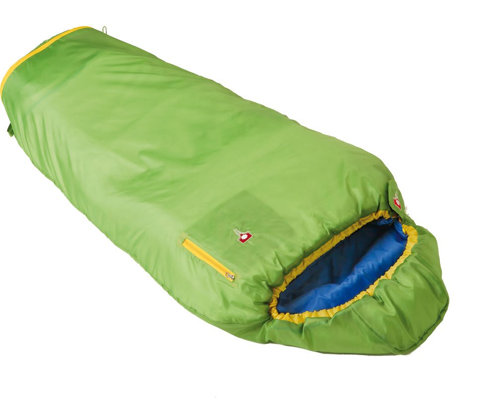 Grüezi+Bag Kinder Mitwachsender Kinderschlafsack Kids Grow Colorful Schlafsack, Apple, 20 x 66 x 20