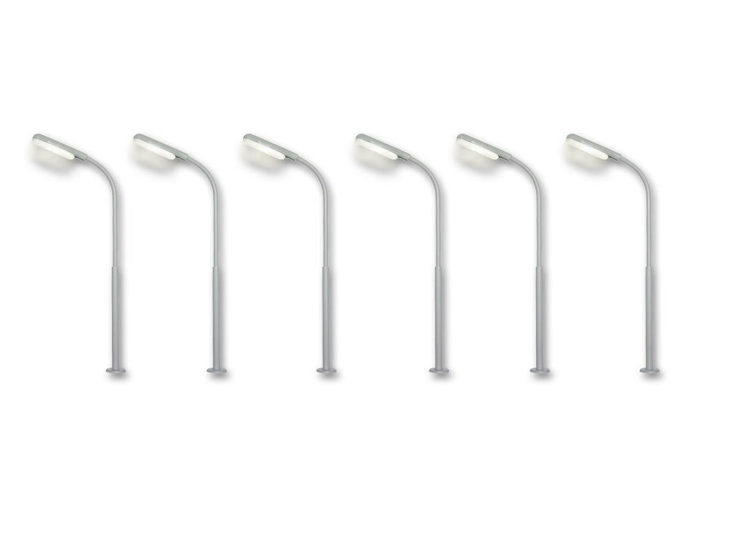 Viessmann H0 Peitschenleuchte einfach Fertigmodell 60906 1 Set