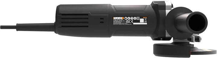 WORX WX718 Winkelschleifer 900W – Kompaktes Schleifgerät mit verstellbarem Griff & vibrationsfreiem