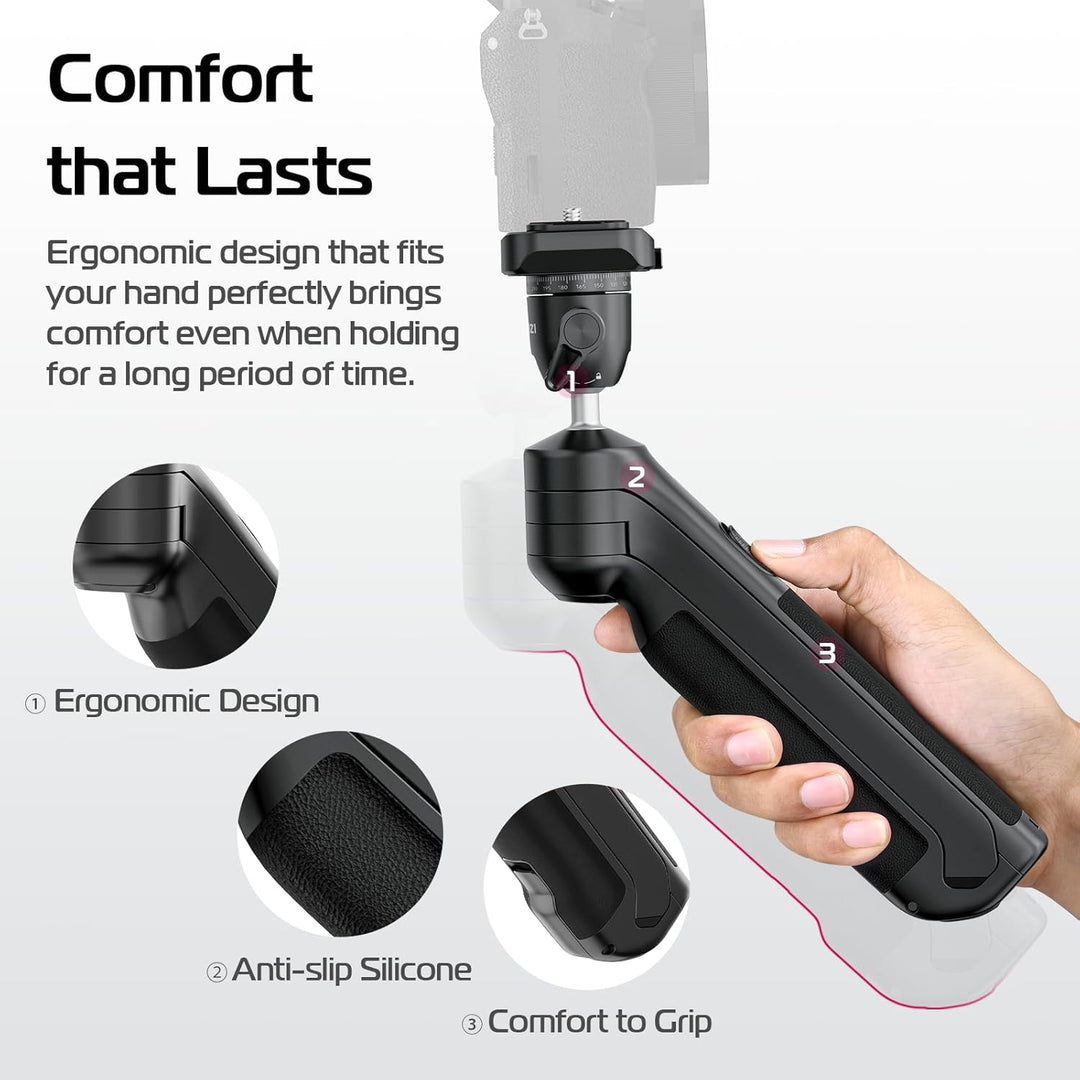 ULANZI TT38 Mini Stativ, Belastbarkeit 3kg, Kamera Stativ Klein mit UKa und F38 Schnellspanner, Tisc