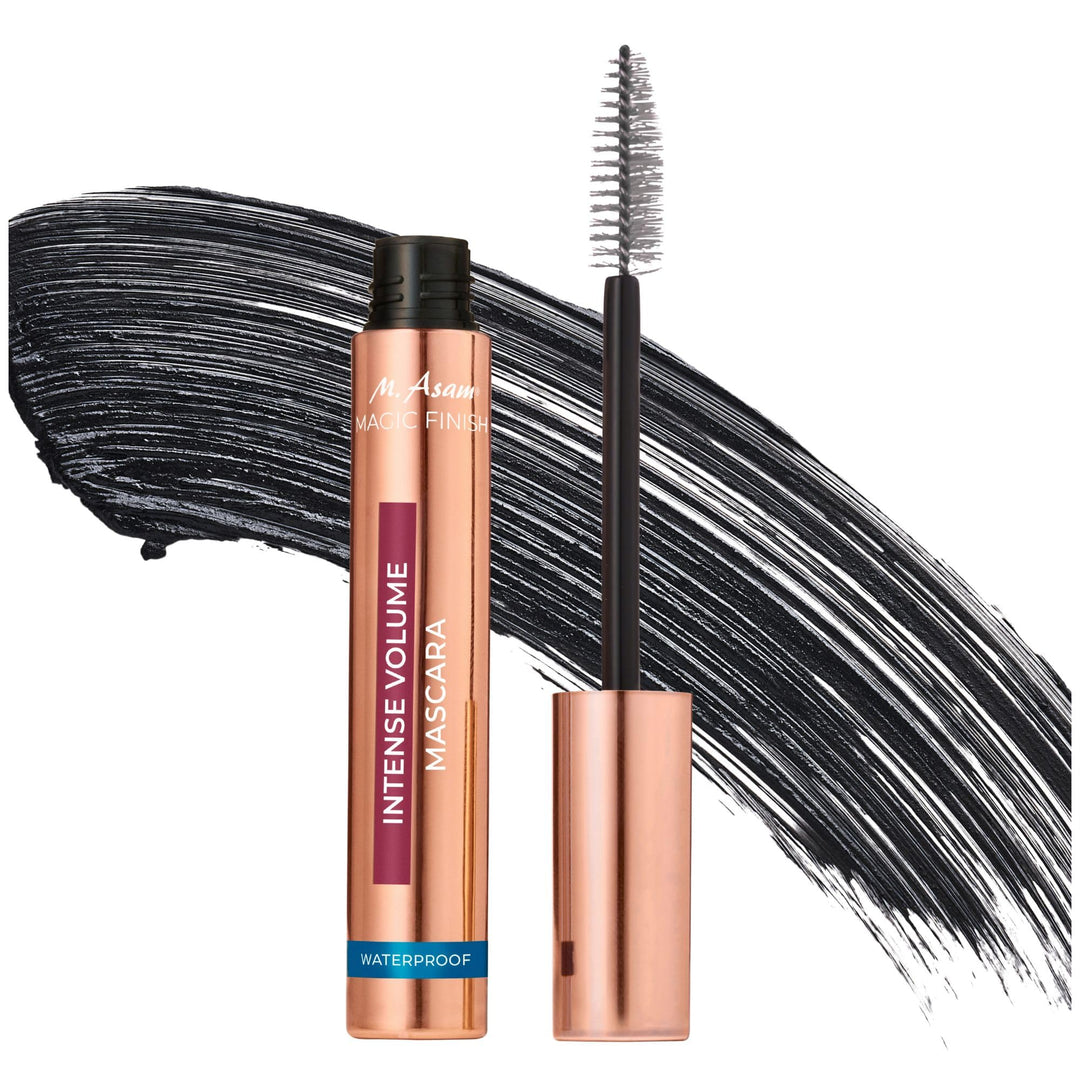 M. Asam MAGIC FINISH Intense Volume Mascara Waterproof (10ml) – Wasserfeste Wimperntusche Schwarz, L