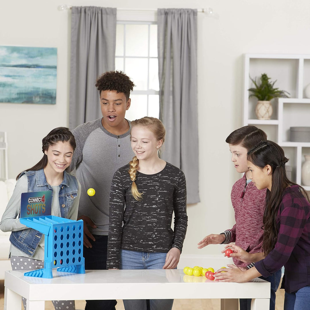 Hasbro E3578100 4 gewinnt Action, temporeiches Kinderspiel, 4 gewinnt Action