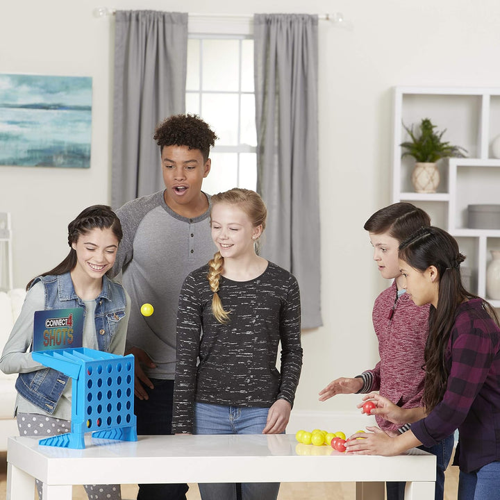 Hasbro E3578100 4 gewinnt Action, temporeiches Kinderspiel, 4 gewinnt Action