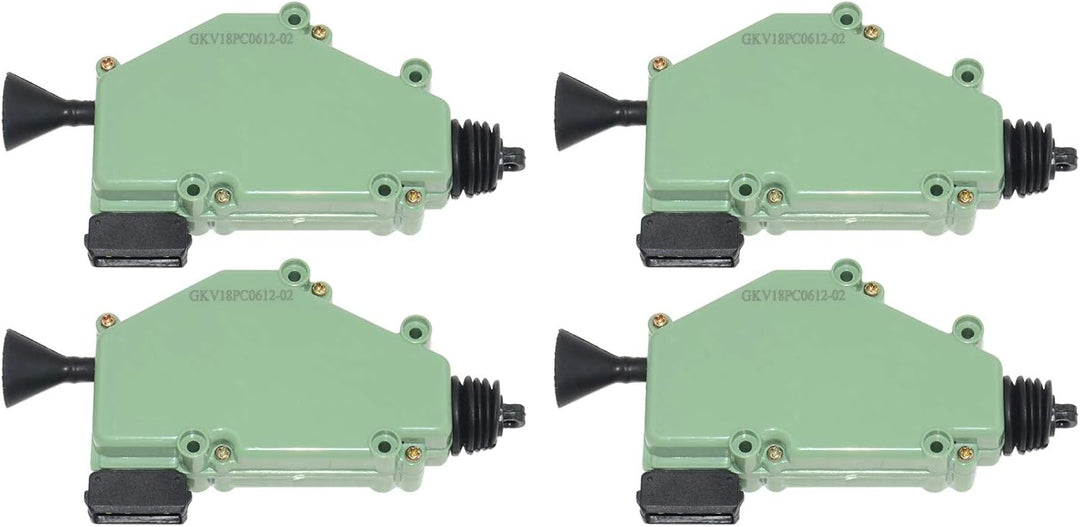 4× Stellmotor mit Zentralverriegelung ZV 4-Polig 7D0959781A Kompatibel mit T4 701959781 7D0959781A 7