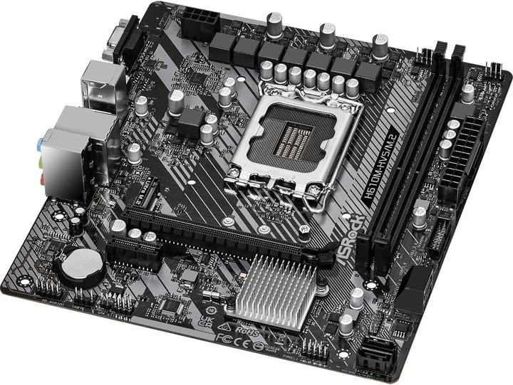 ASRock H610M-HVS/M.2 R2.0 Intel H610 LGA 1700 Micro ATX