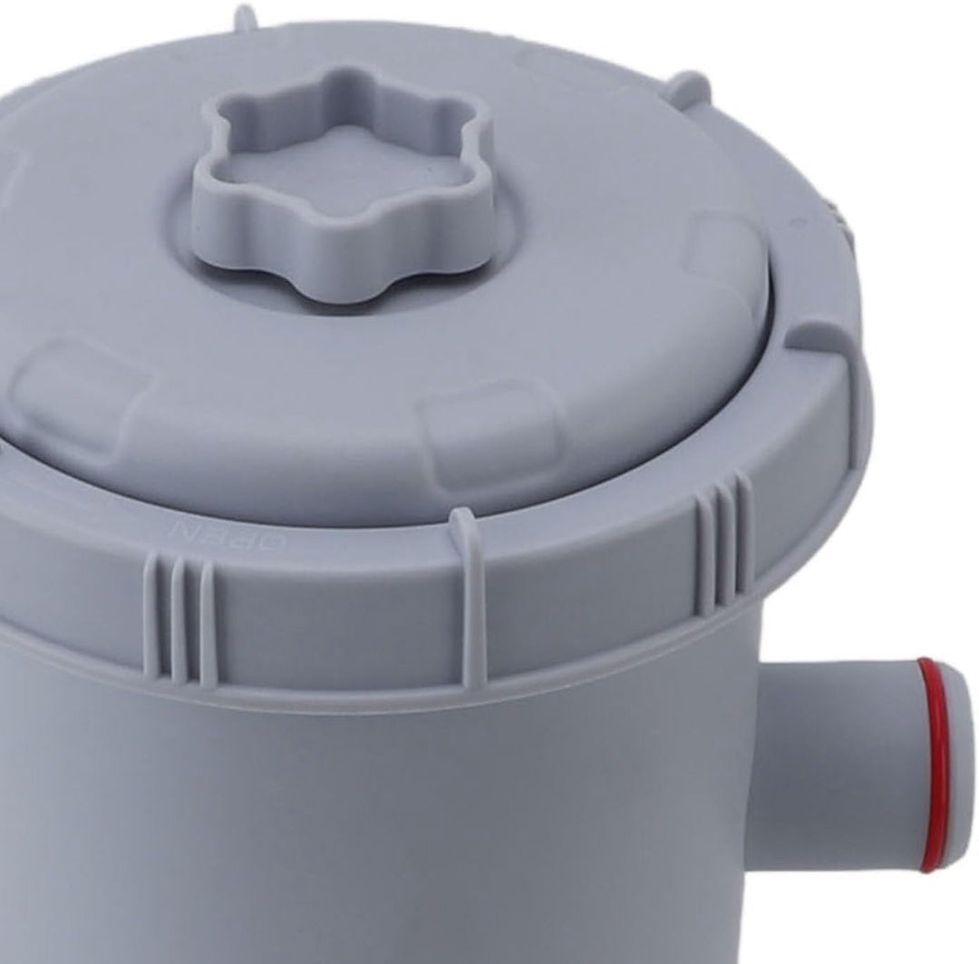 Kartuschenfilterpumpen-Set, 35 W, 530 GPH Pumpendurchflussrate, ABS-Klarfilterpumpensystem für Oberi