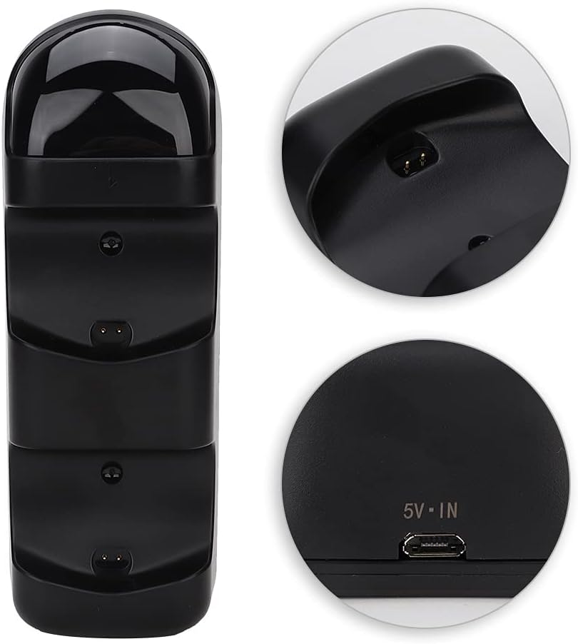 Cuifati 2-in-1-USB-Ladestation -Ladestation, Controller-Ladegerät, Control Gamepad USB-Port Dual-Lad