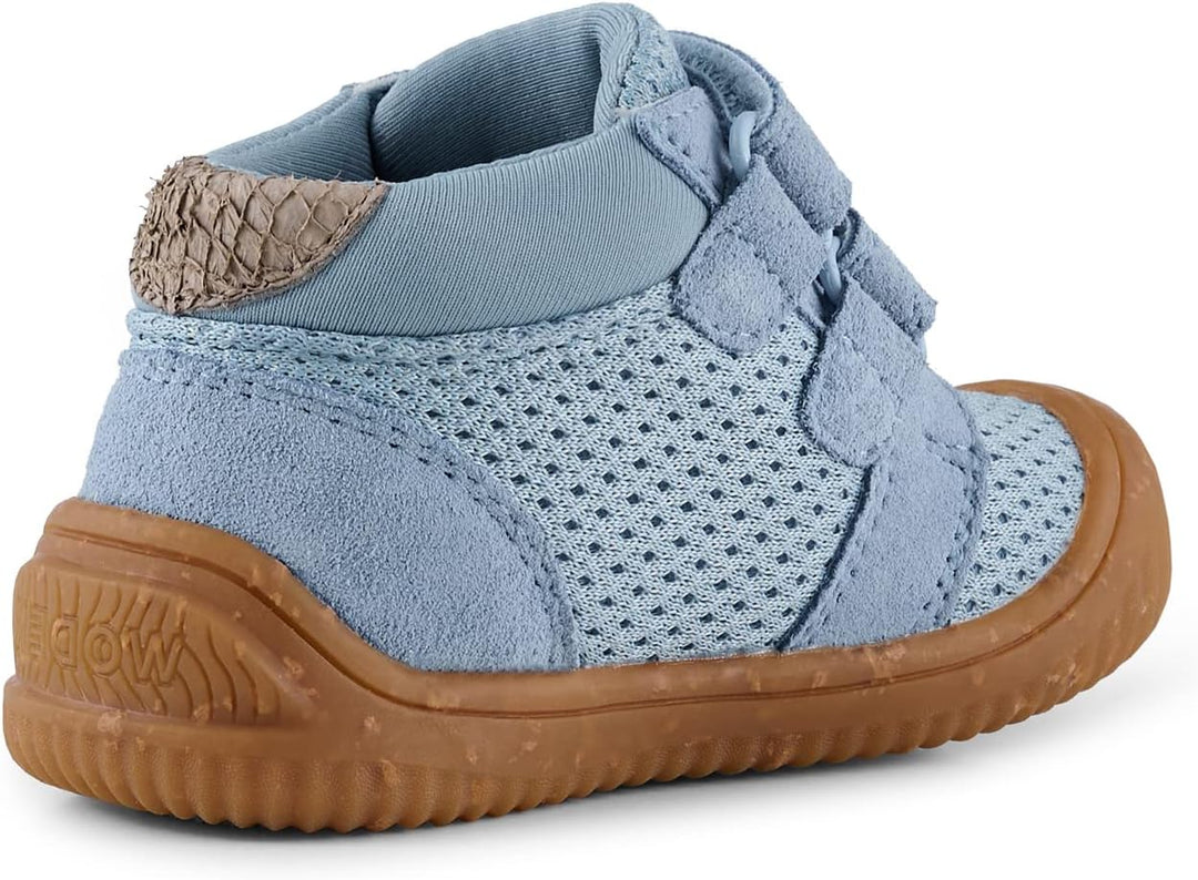 Woden Unisex Baby Tristan First Walker Shoe 19 EU Blue Skies, 19 EU Blue Skies