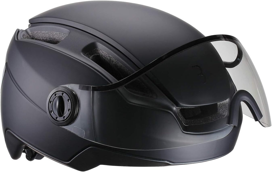 BBB Cycling Fahrradhelm Indra speed 45 Faceshield Urban + E-bike Safety Superleichter Verstellbarer