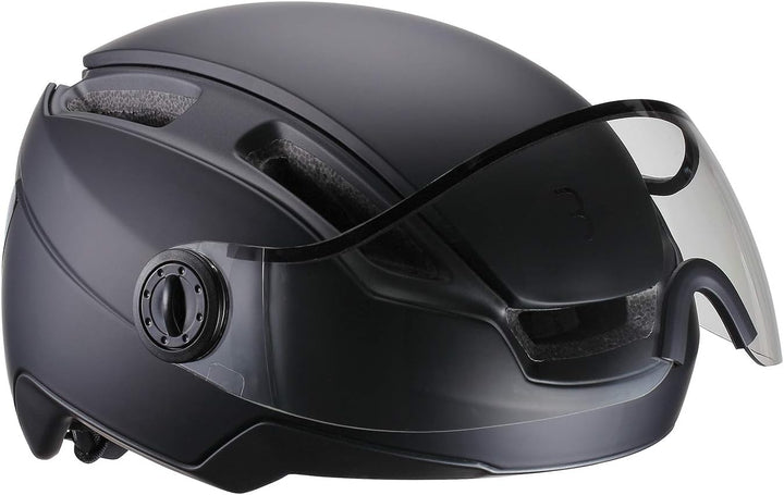 BBB Cycling Fahrradhelm Indra speed 45 Faceshield Urban + E-bike Safety Superleichter Verstellbarer