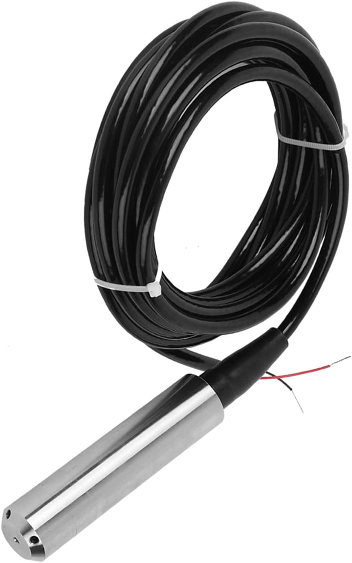 Füllstandssensor Wasser TL-136, DC 24V 4-20ma Wasserstandssensor Edelstahl Flüssigkeitsstandsensor I