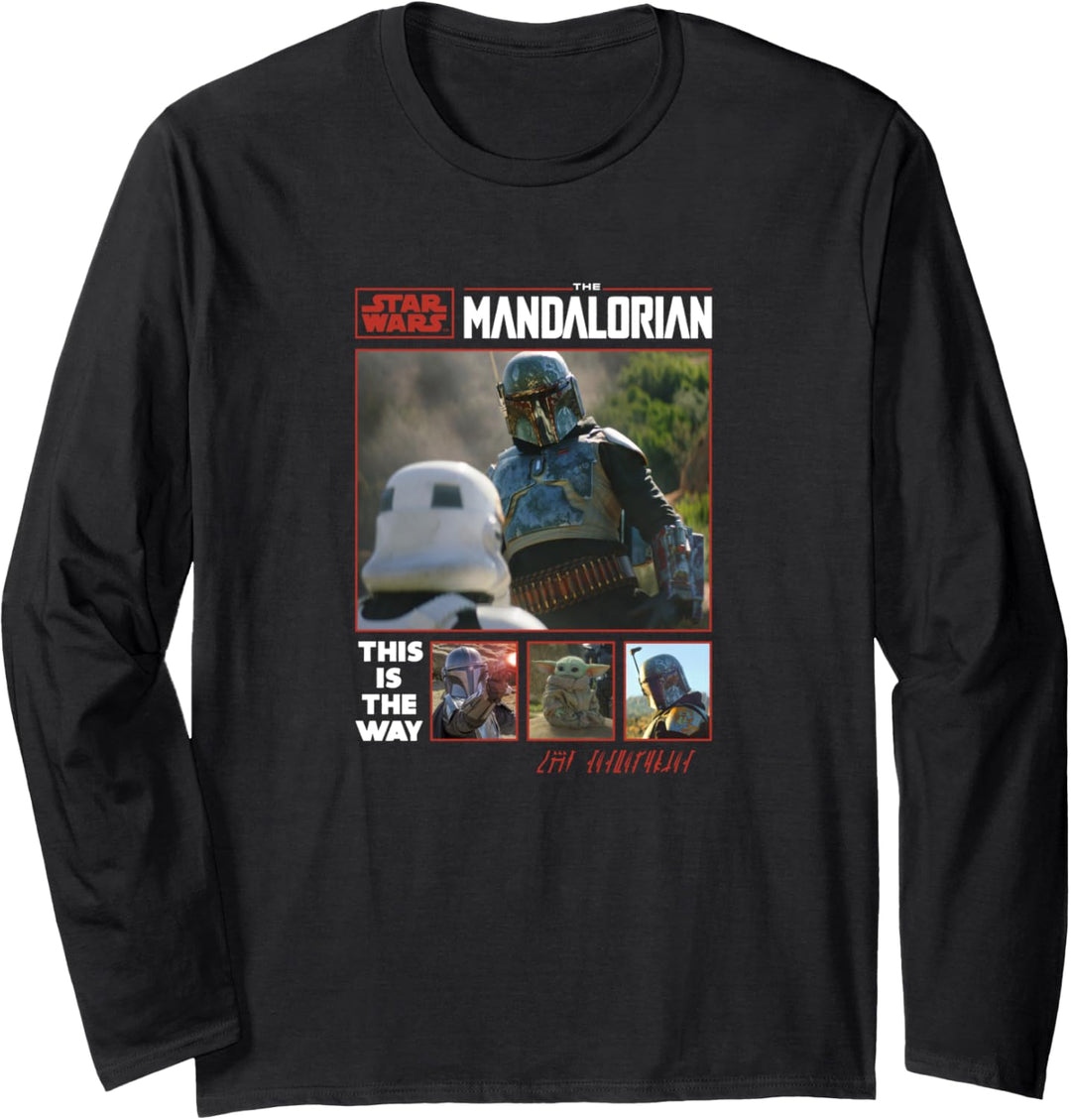 Star Wars The Mandalorian Fett Returns Langarmshirt