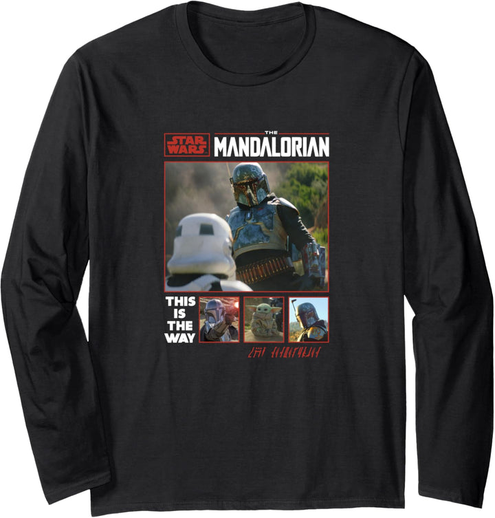 Star Wars The Mandalorian Fett Returns Langarmshirt