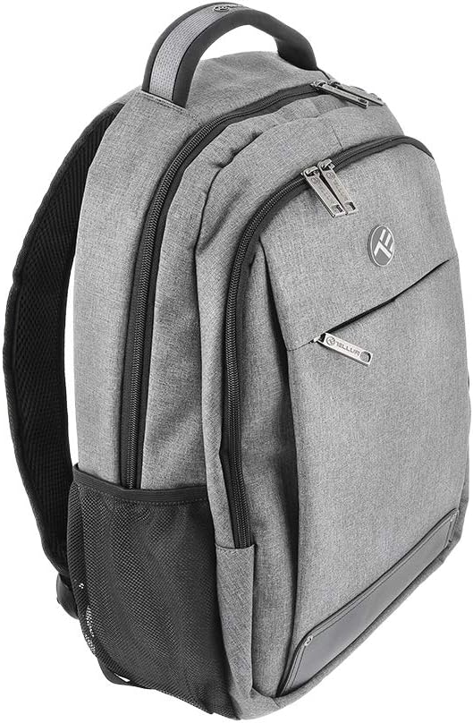 Tellur Tellur 15.6 "Notebook Backpack Companion, Porta USB, Grigio Rucksack, 47 cm, 30 liters, Grau