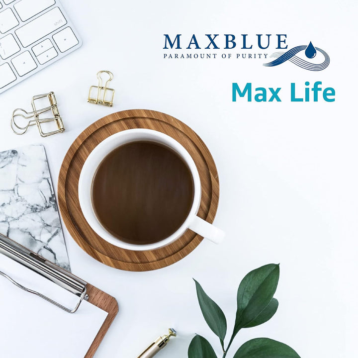 Maxblue Kaffee Wasserfilter, Ersatz für De'Longhi® DLSC002 9310926 SER3017 5513292811 Inklusive Vers