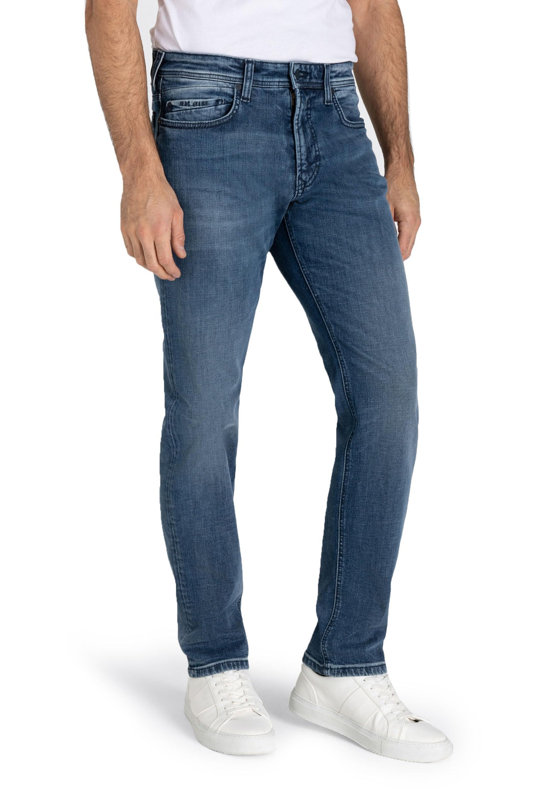 MAC Jeans Herren Ben Loose Fit Jeans 31W / 30L H689 Dark Indigo Authentic Wash, 31W / 30L H689 Dark