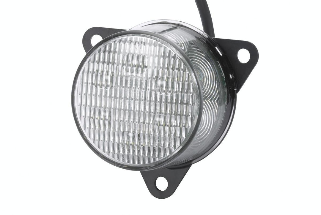 HELLA - LED-Rückfahrscheinwerfer - 24V - Anbau - 3-Punkt Befestigung - Kabel: 500mm - Stecker: offen