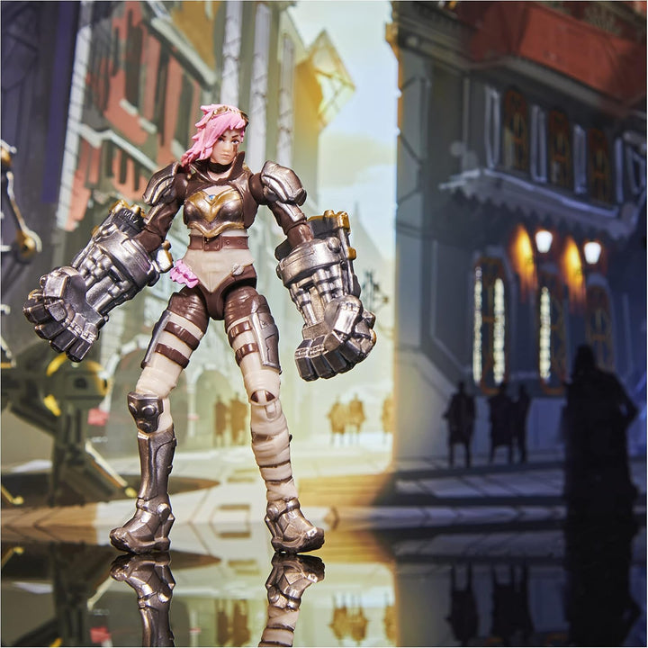 League of Legends - 10cm Actionfiguren 5er Pack (Vi, Caitlyn, Ekko, Heimerdinger und exklusiver Jinx