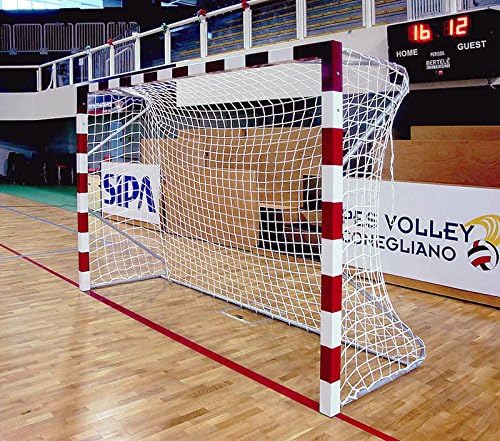 POWERSHOT Handball- und Beachhandball-Tornetz - 4mm - GRÜN - Ideal für Handballtrainings!