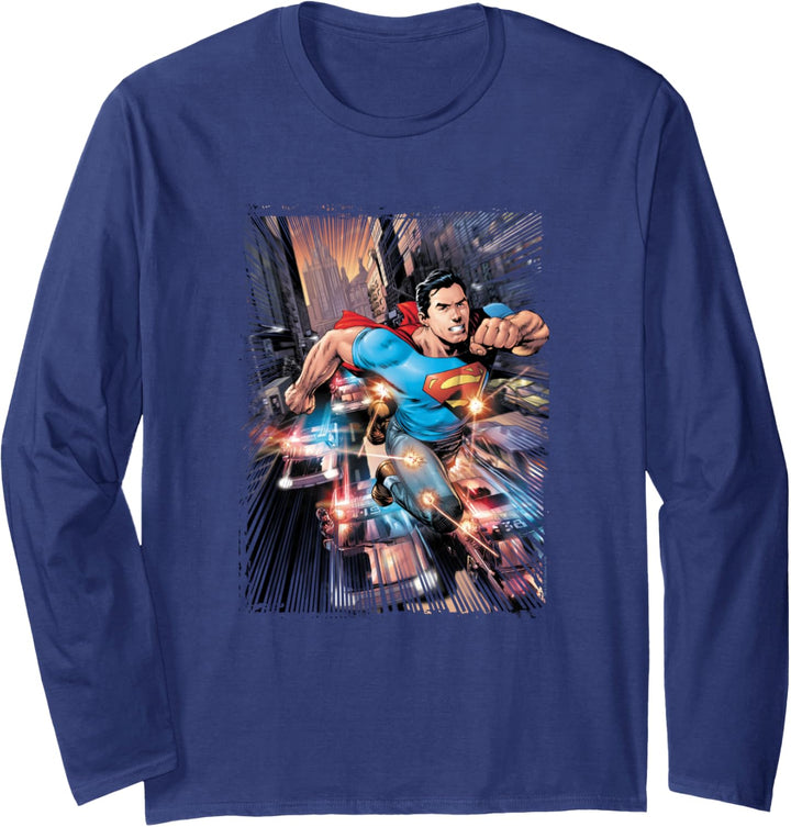 Superman Action Comics #1 Langarmshirt