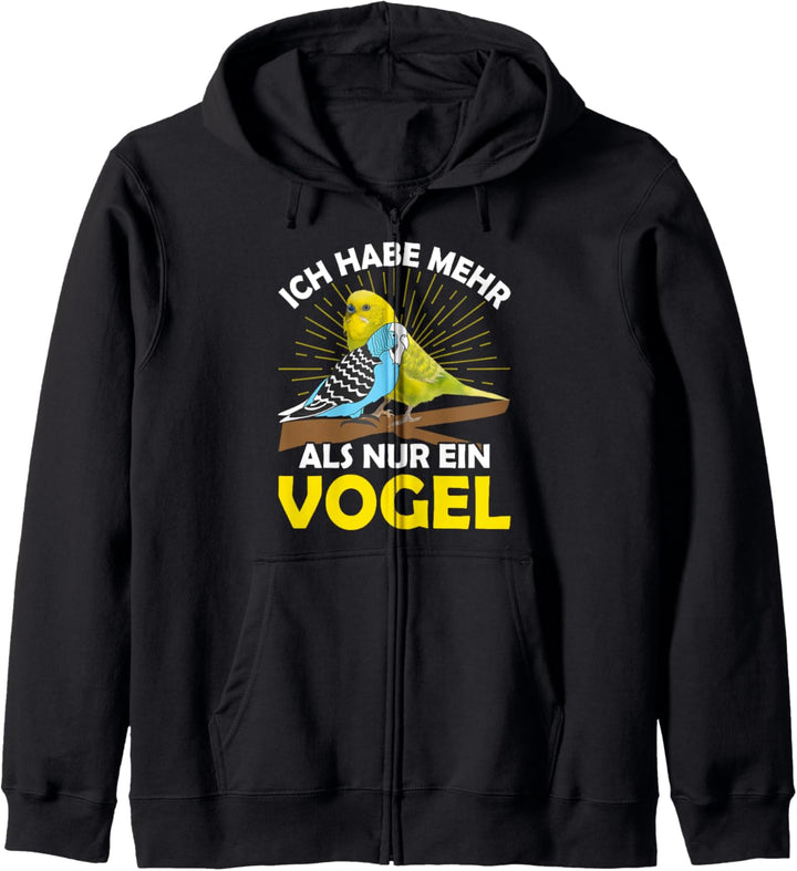 Ich habe mehr als einen Vogel, Wellensittich Kapuzenjacke