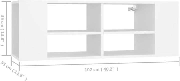 vidaXL TV Wandschrank Schrank Lowboard Sideboard Fernsehschrank Fernsehtisch TV Möbel HiFi-Schrank H