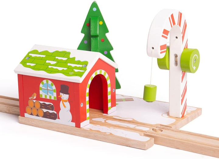 Bigjigs Rail Zuckerstangen-Kran