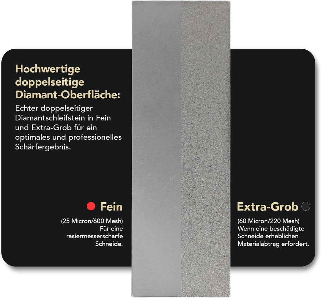 DMT DTM, Dia-Sharp Bench Stone, Messerschärfer, Schleifstein, Schleifgerät, Diamant, Edelstahl, Mehr