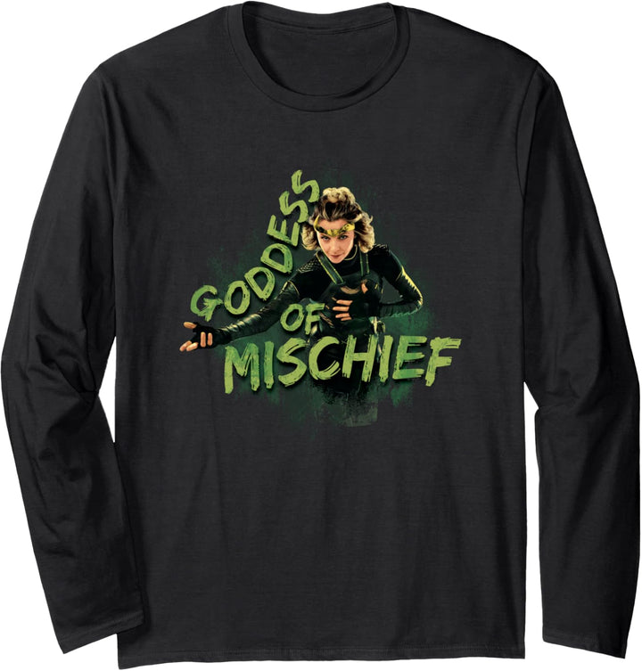 Marvel Loki Variant Sylvie Goddess of Mischief Langarmshirt
