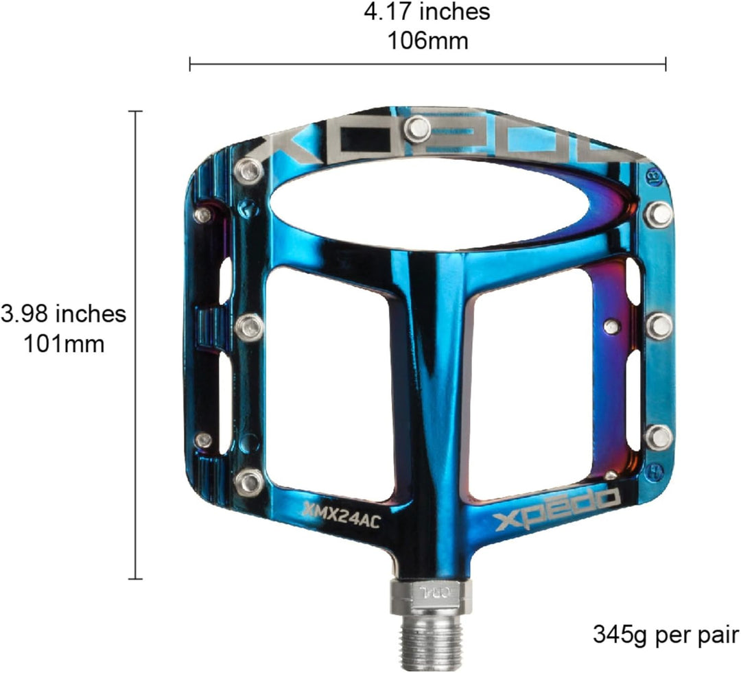 Xpedo Unisex – Erwachsene Spry Pedal, Blueray, Einheitsgrösse