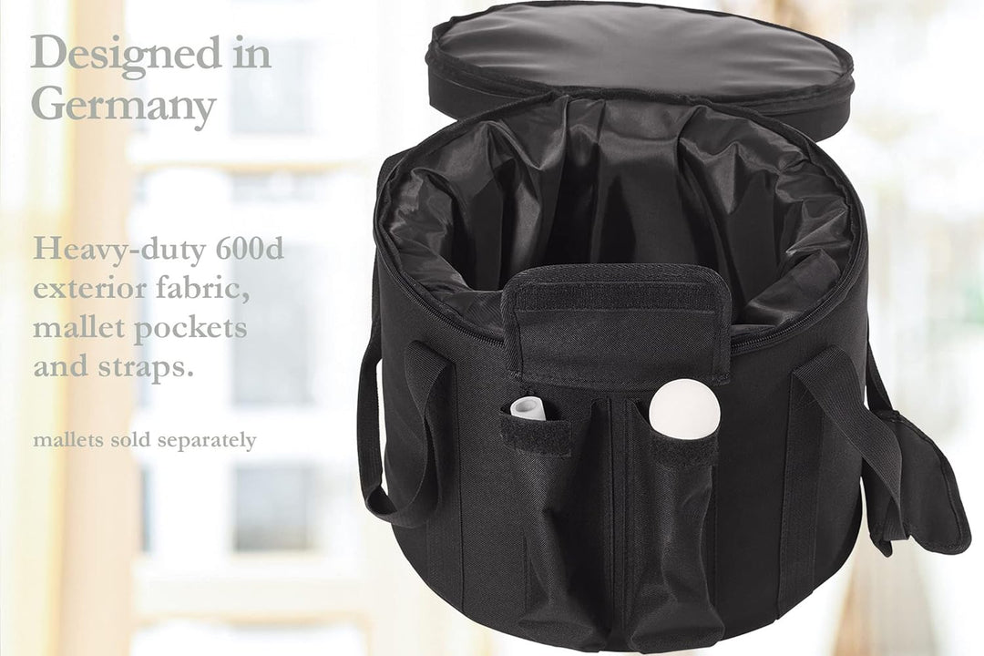 Sonic Energy Tasche für Kristallklangschale – 10" – Aus Nylon, mit Innenpolster – Für Transport und
