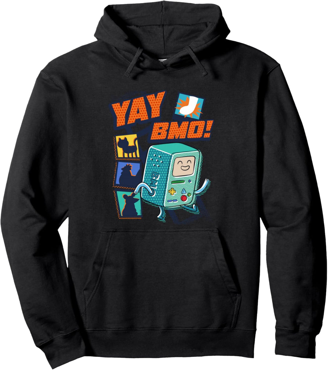Cartoon Network Adventure Time Yay BMO Pullover Hoodie