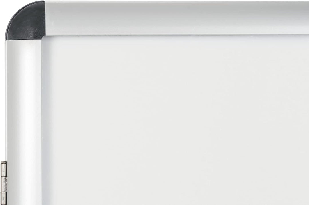 Bi-Office Schaukasten Vitrine "Enclore", Whiteboard, Mangetische Innenfläche, geeignet für 2 x DIN A