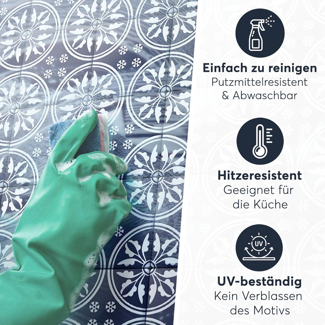 CREATISTO Mosaik-Fliesen Fliesensticker Fliesenfolie - Aufkleber Sticker für Wandfliesen I Stickerfl