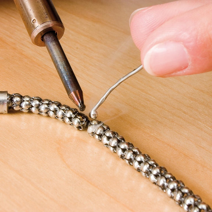 Pebaro 0261 Brandmal Set, Brandkolben, 9 Brennstempel, 9 Brennspitzen, Lötspitze, Styropormesser, Br