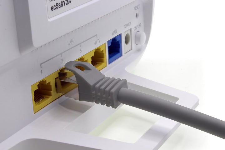 7,5m - grau - 10 Stück CAT.7 Computer Ethernet Kabel Netzwerkkabel (Rohkabel) Patchkabel S-FTP LSZH