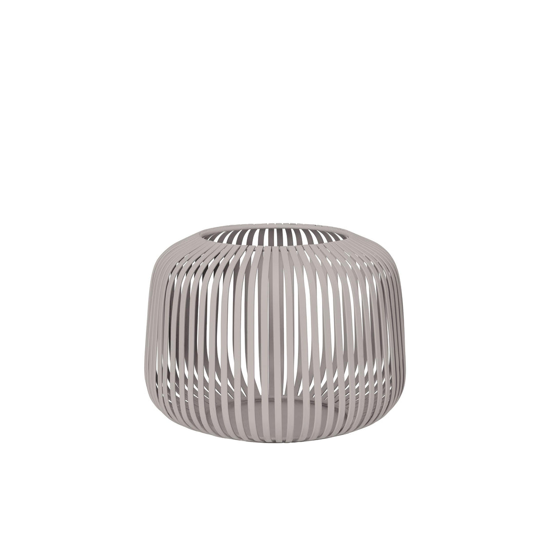 blomus Laterne -LITO- Farbe Grau Kerzenhalter Windlicht (XS) 14 x 14 x 10cm (66212) X-Small Mourning