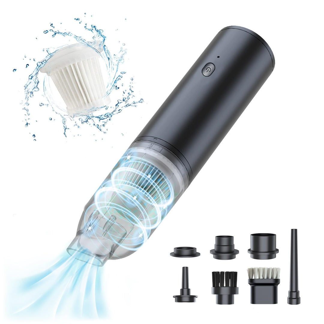Handstaubsauger, 17000pa tragbarer Autostaubsauger und Staubsauger 2 in 1 LED und diverses Zubehör,