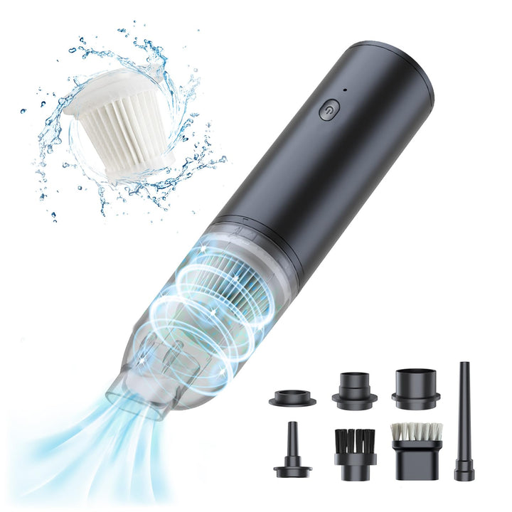 Handstaubsauger, 17000pa tragbarer Autostaubsauger und Staubsauger 2 in 1 LED und diverses Zubehör,