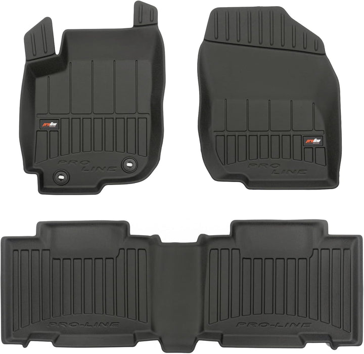 M MOTOS Gummimatten Auto Fussmatte passt für Toyota RAV4 IV 2013-2019 Verbessern Sie Ihren Reisekomf