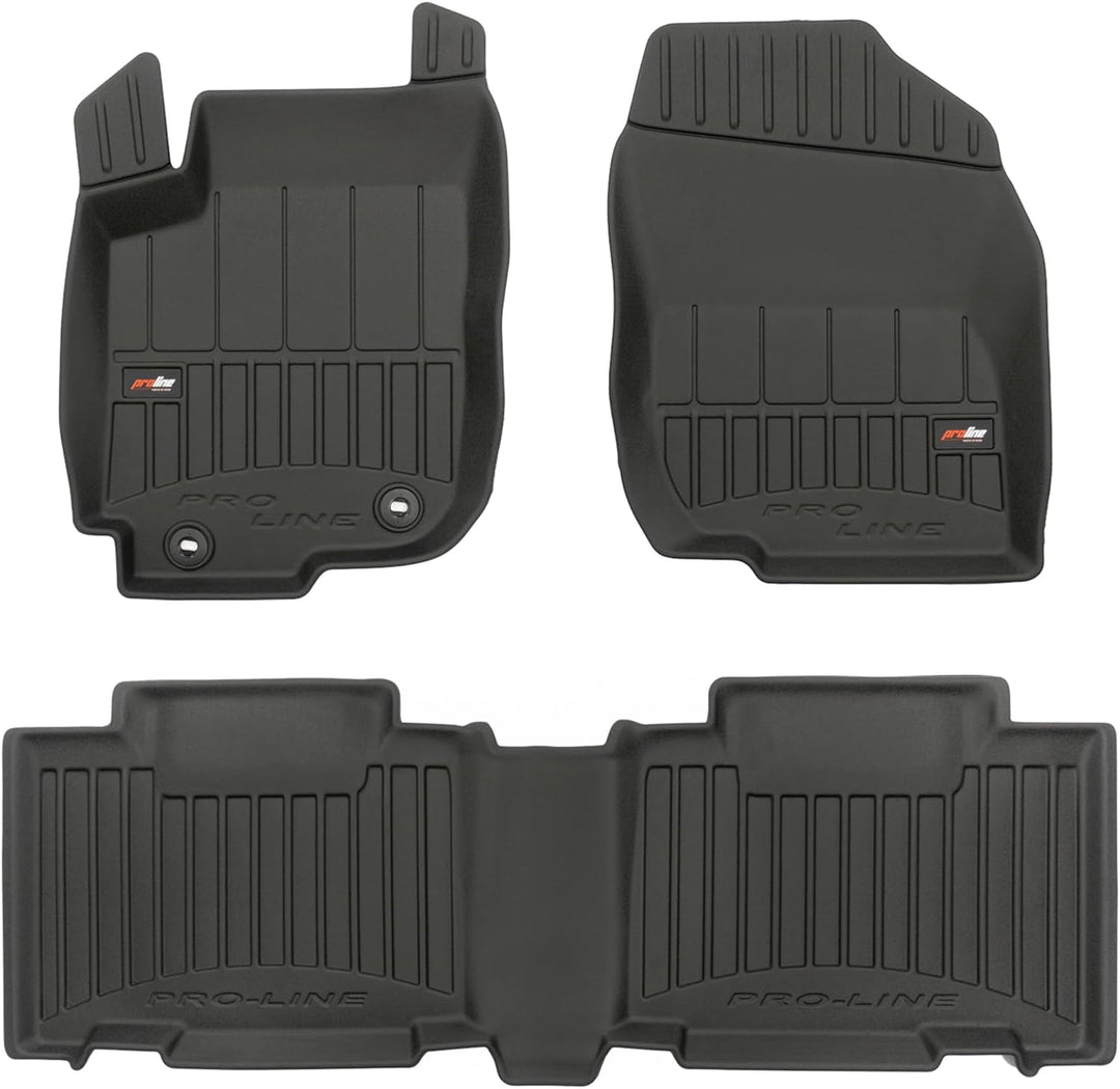 SMK Gummimatten Auto fussmatten Satz für Toyota RAV4 IV 2013-2019 Erleben Sie einen neuen Standard d
