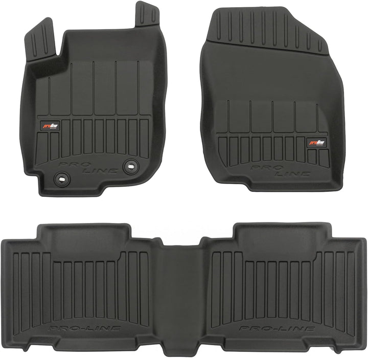 SMK Gummimatten Auto fussmatten Satz für Toyota RAV4 IV 2013-2019 Erleben Sie einen neuen Standard d