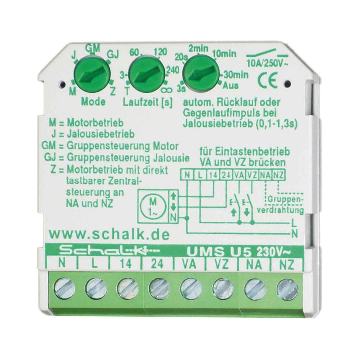 Auf/zu-Steuerung 230V AC SCHALK UMS U5