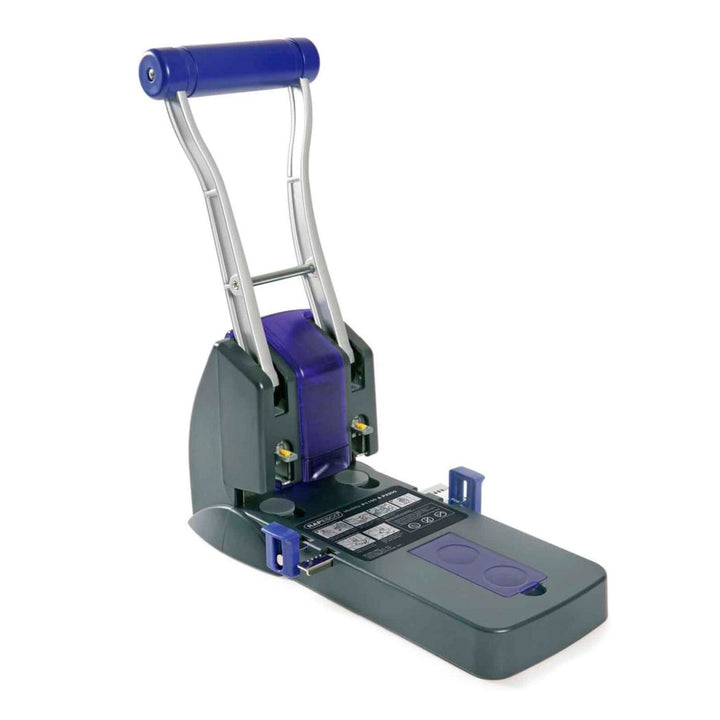 Rapesco PF220AP1 ECO P2200 2-fach-Kraftlocher, 150 Blatt Stanzkapazität, Schwarz/Violett Schwarz / V