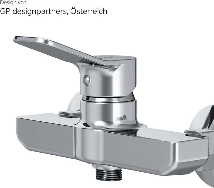 AM.PM X-Joy FXA20000 Duscharmatur mit Einhebelmischer, Mischbatterie Dusche, Einhand-Brausebatterie,