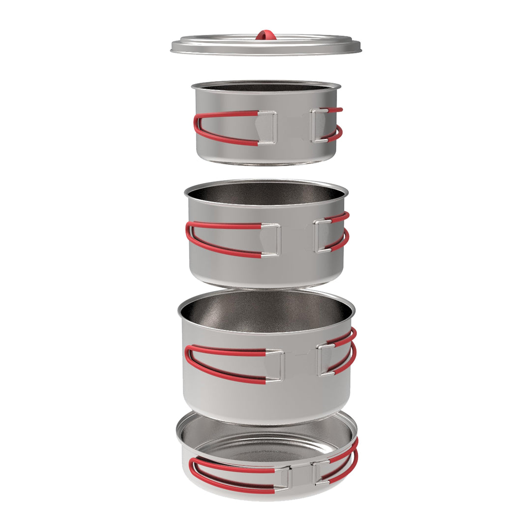Coghlans Family Kochset Silver one Size