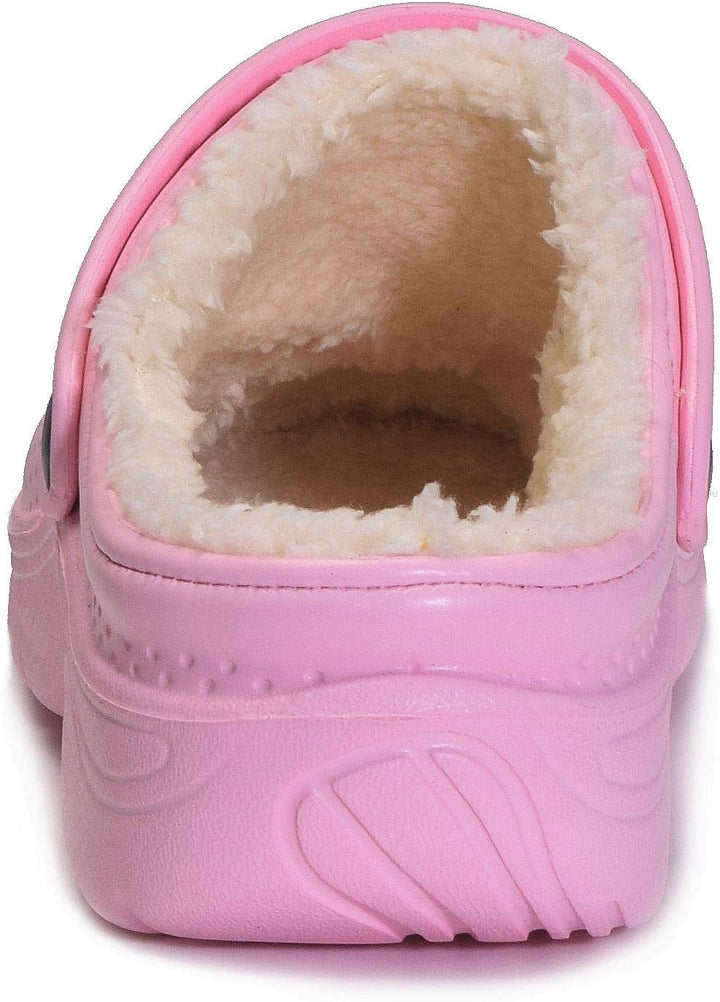 Eagsouni Clogs Hausschuhe Gefüttert Herren Damen Winter Gartenschuhe Wasserdicht Gartenclogs Warme P