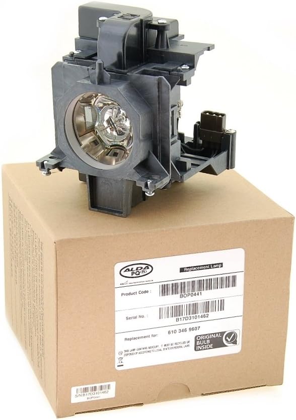 Alda PQ Professionell, Beamerlampe kompatibel mit POA-LMP136 für Eiki LC-WUL100, LC-WXL200, LC-XL200