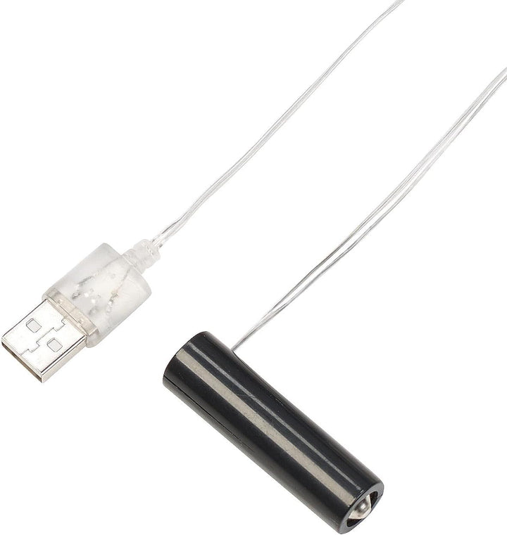 revolt AA-Stromadapter: 8er-Set Universal-USB-Batterie-Adapter, ersetzt 24 AA-Batterien (Batterie-Fa
